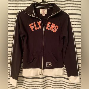 47 Brand Women’s Philadelphia Flyers Track Jacket- Small